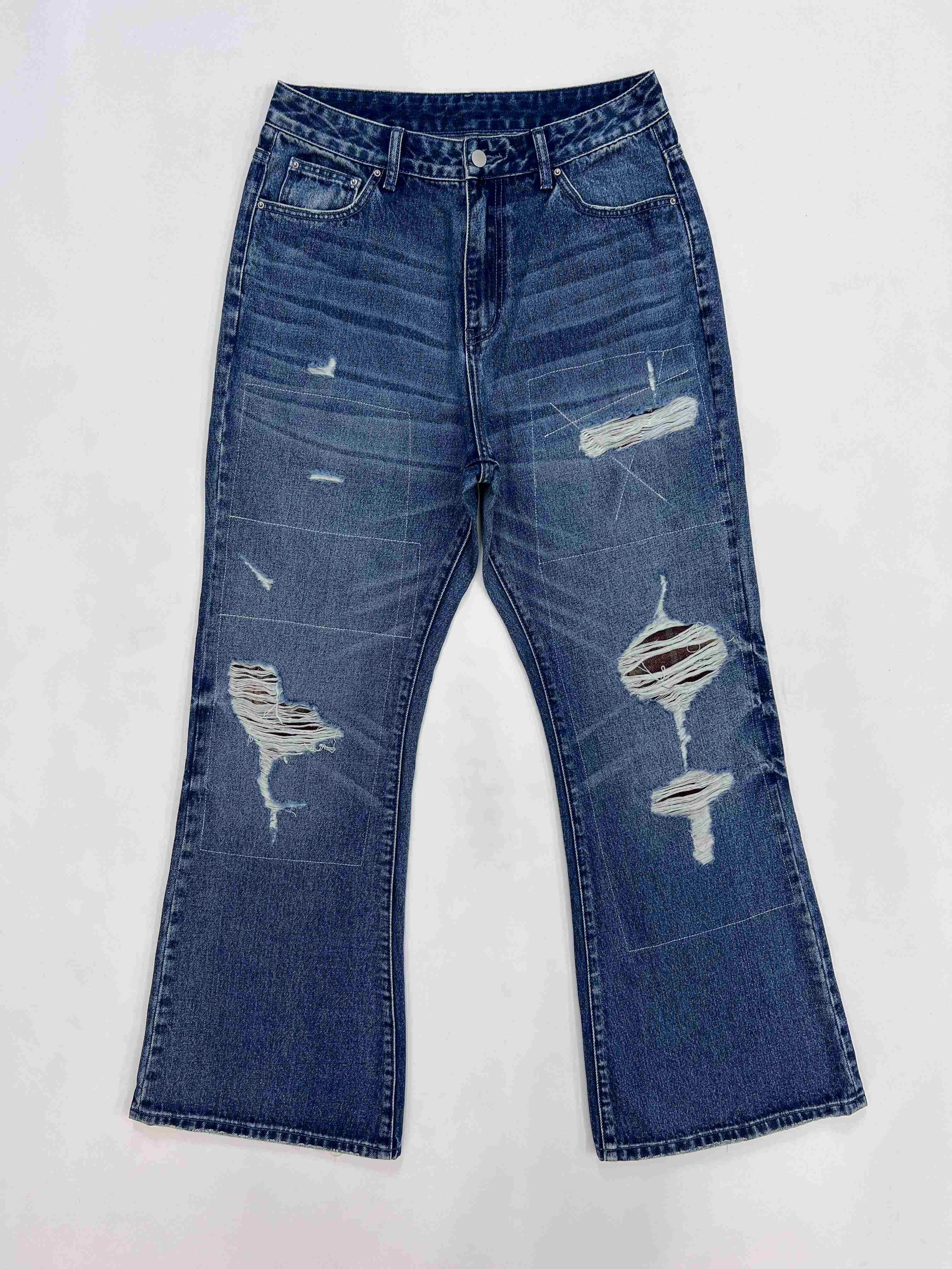 Distressed Ripped Jeans v8