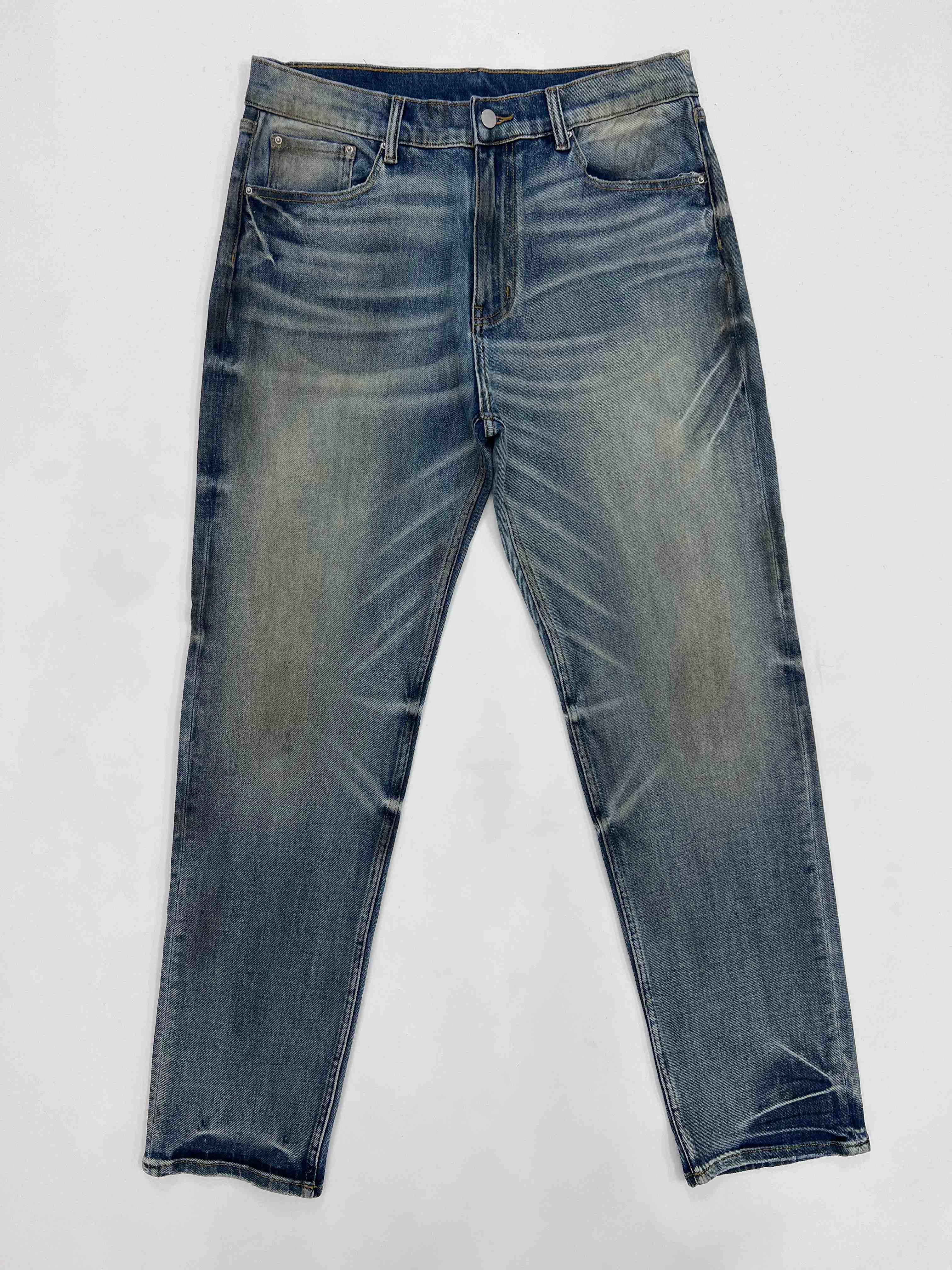Skinny Fit Black Denim v8
