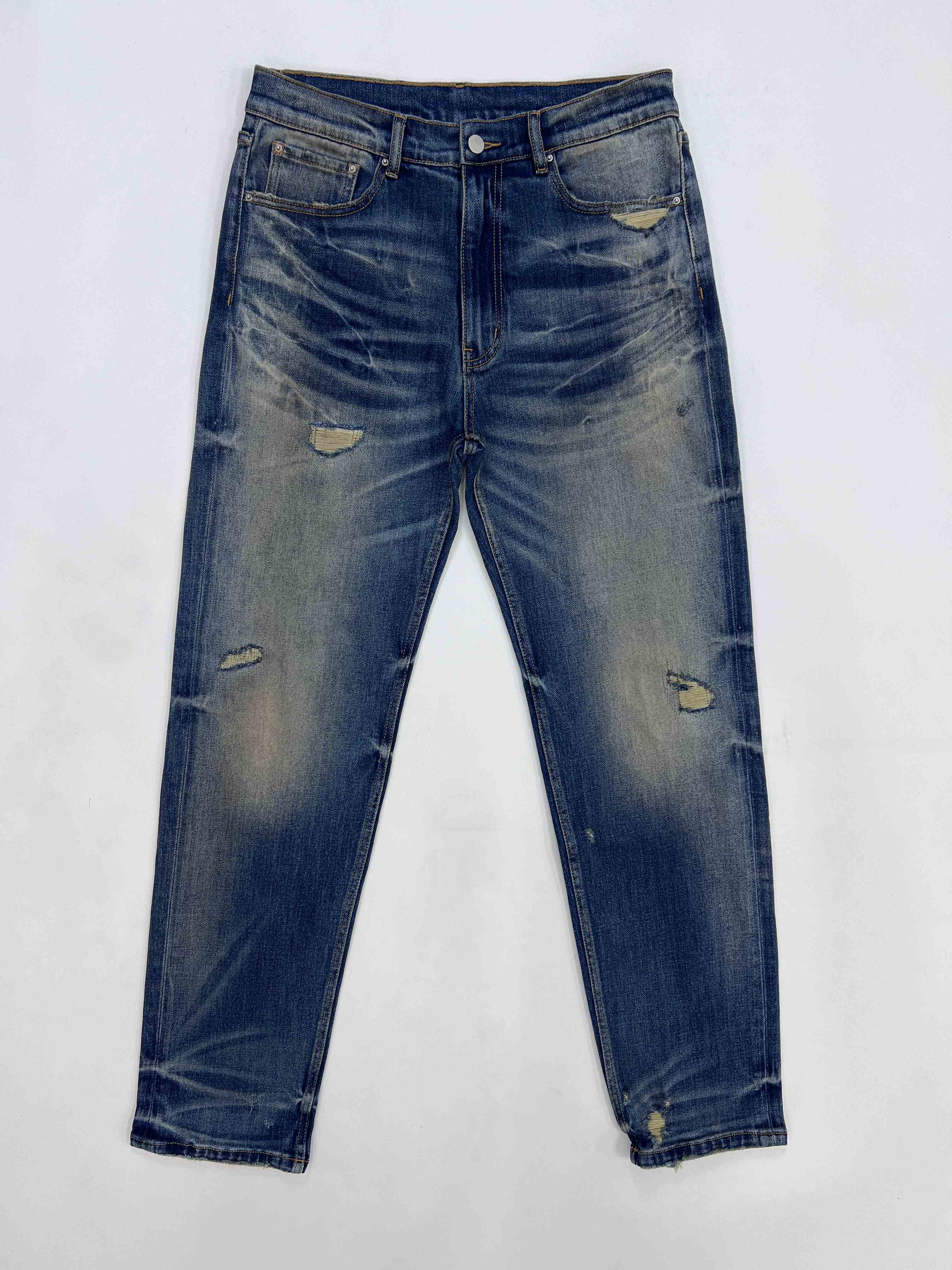Flare Leg Retro Jeans v7
