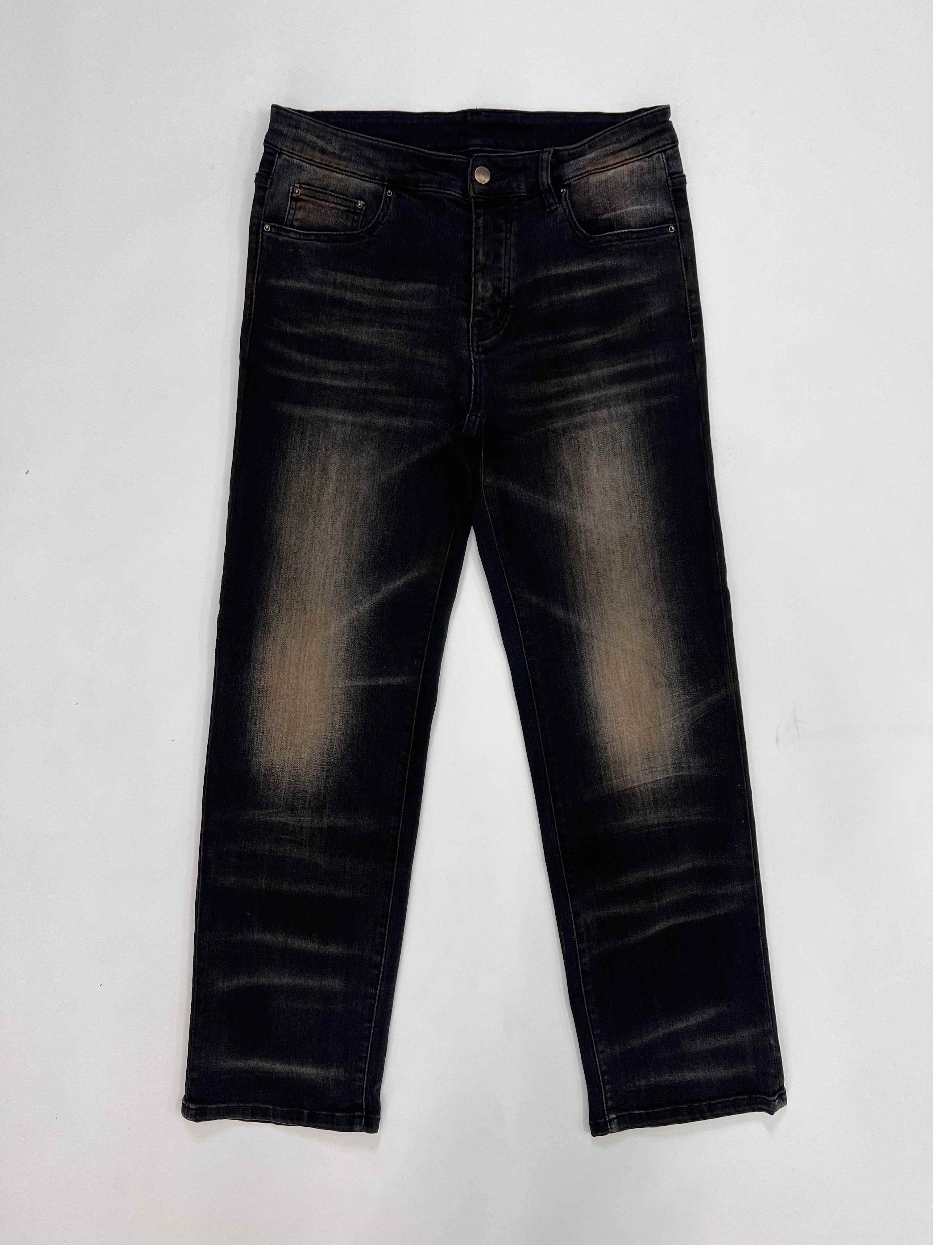 Skinny Fit Black Denim v7