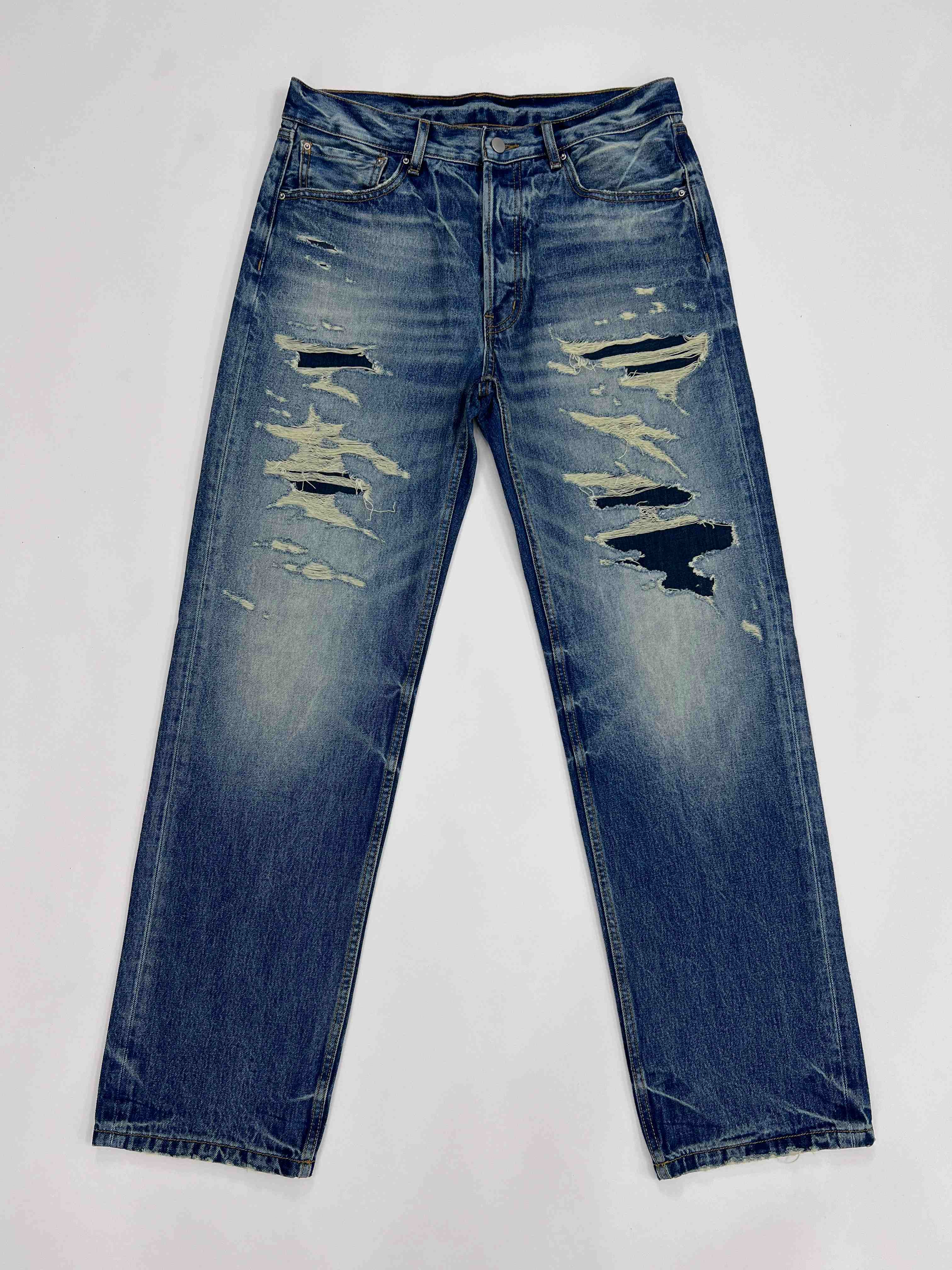 Straight Leg Vintage Wash