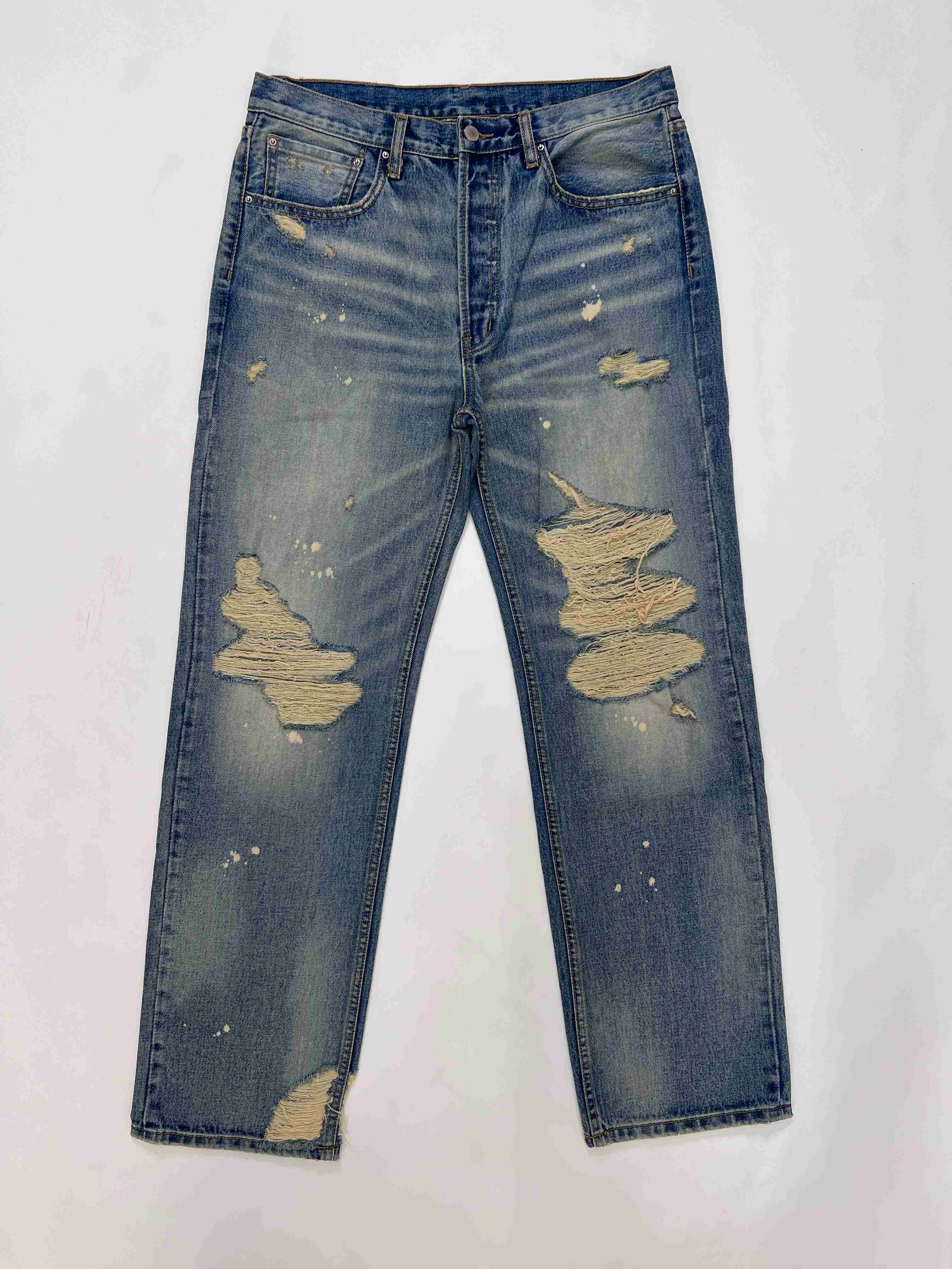 Elastic Waist Jogger Denim v4