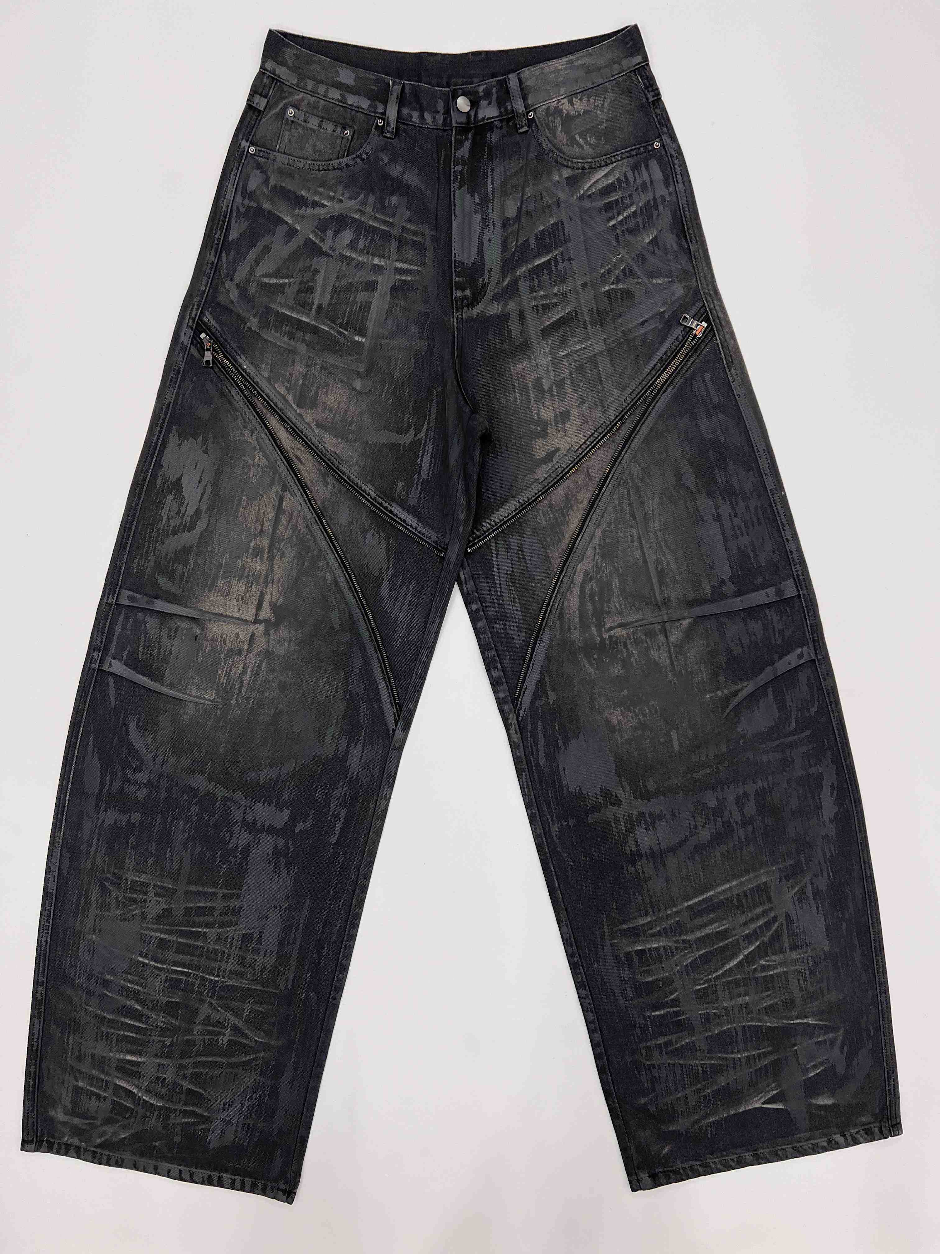 Embroidered Floral Jeans v5