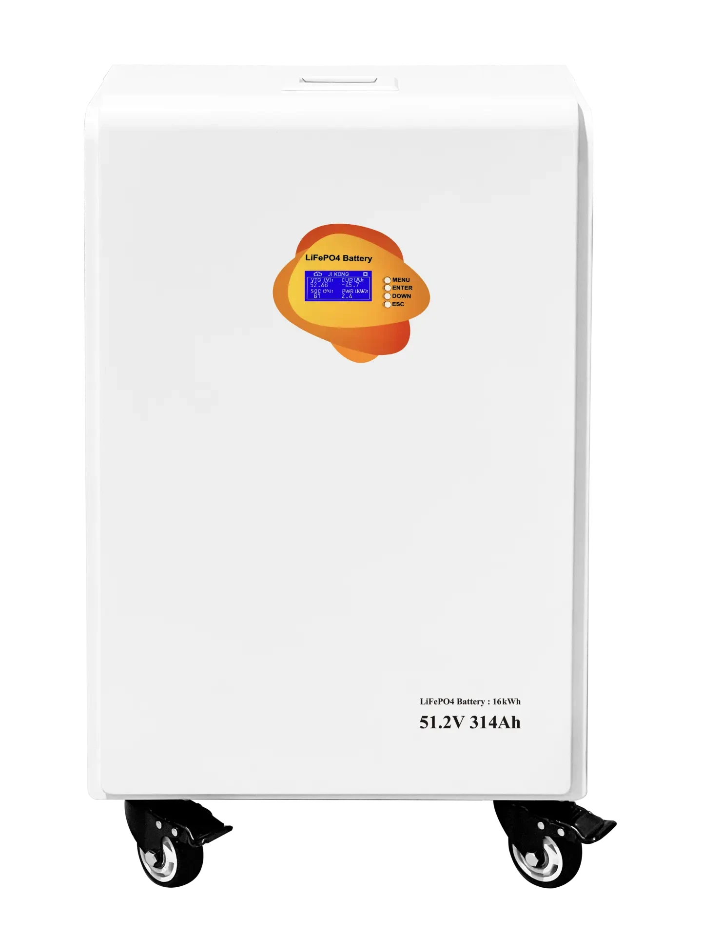 51.2V 314AH, 16KW.H