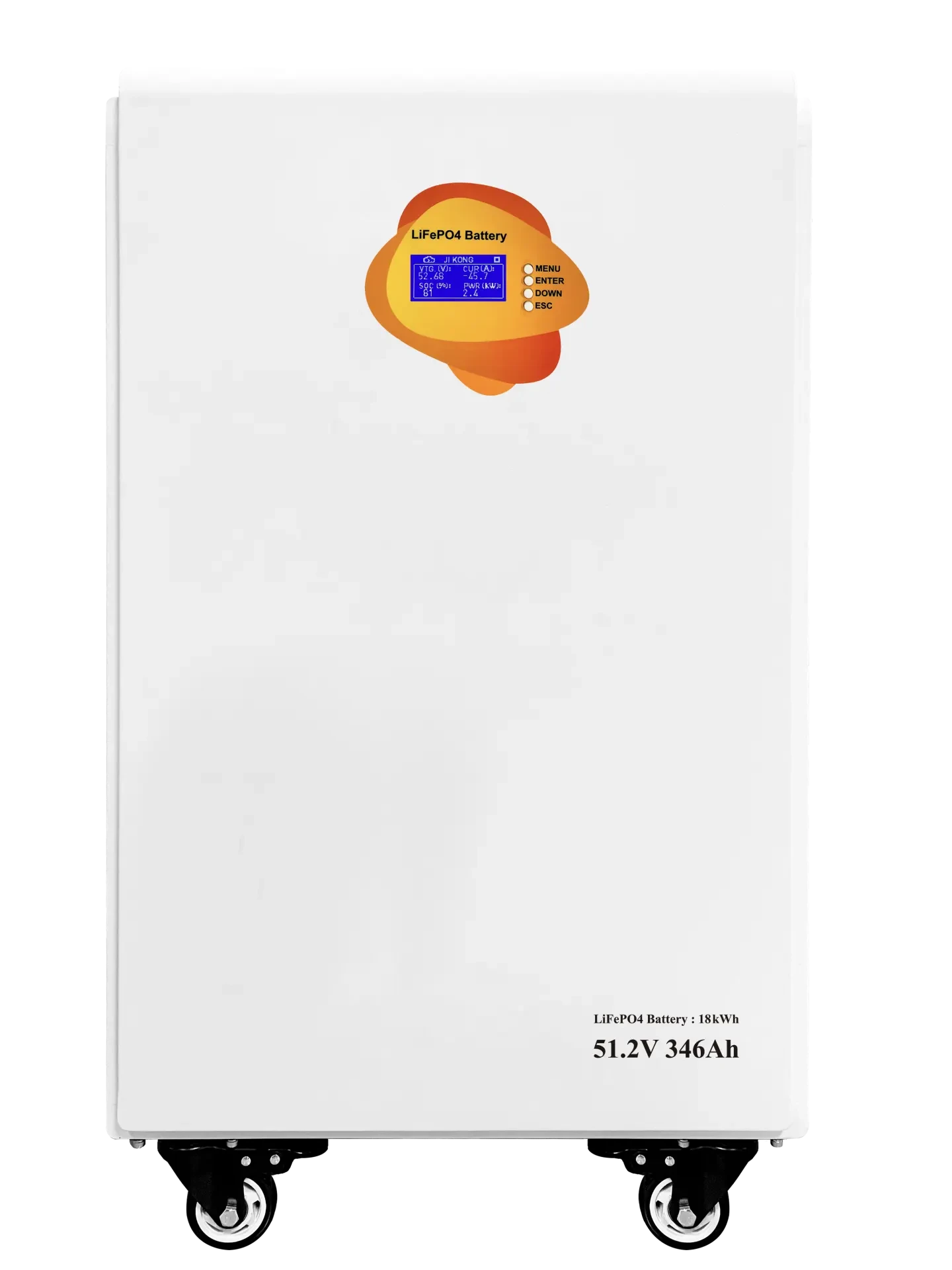 51.2V 346AH, 18KW.H