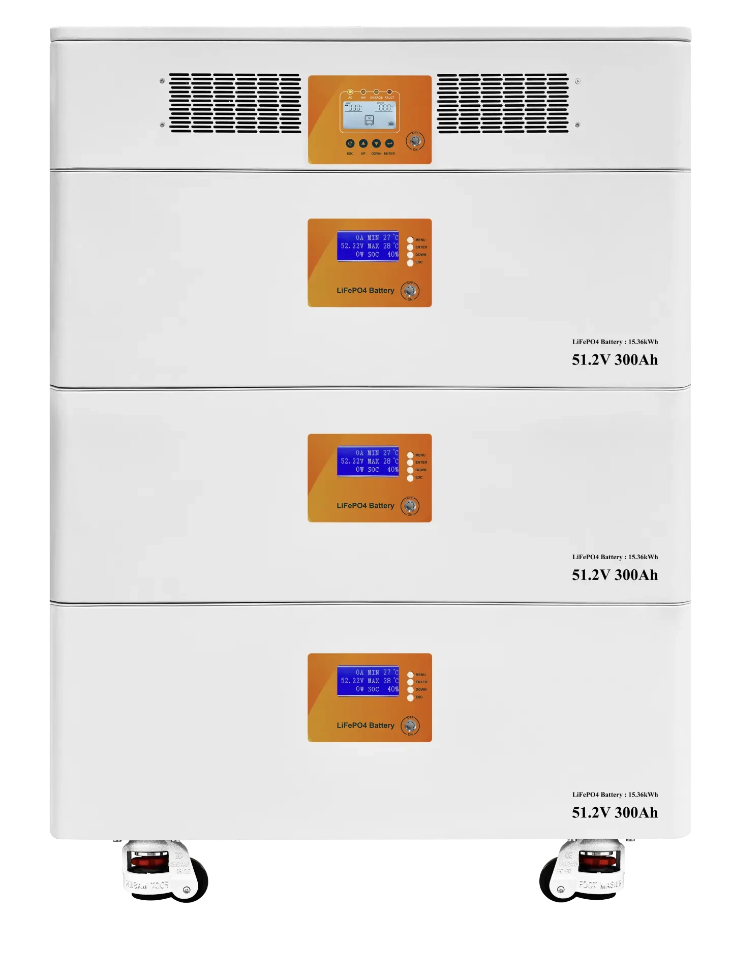 12KW Inveter +45KWH Battery Pack