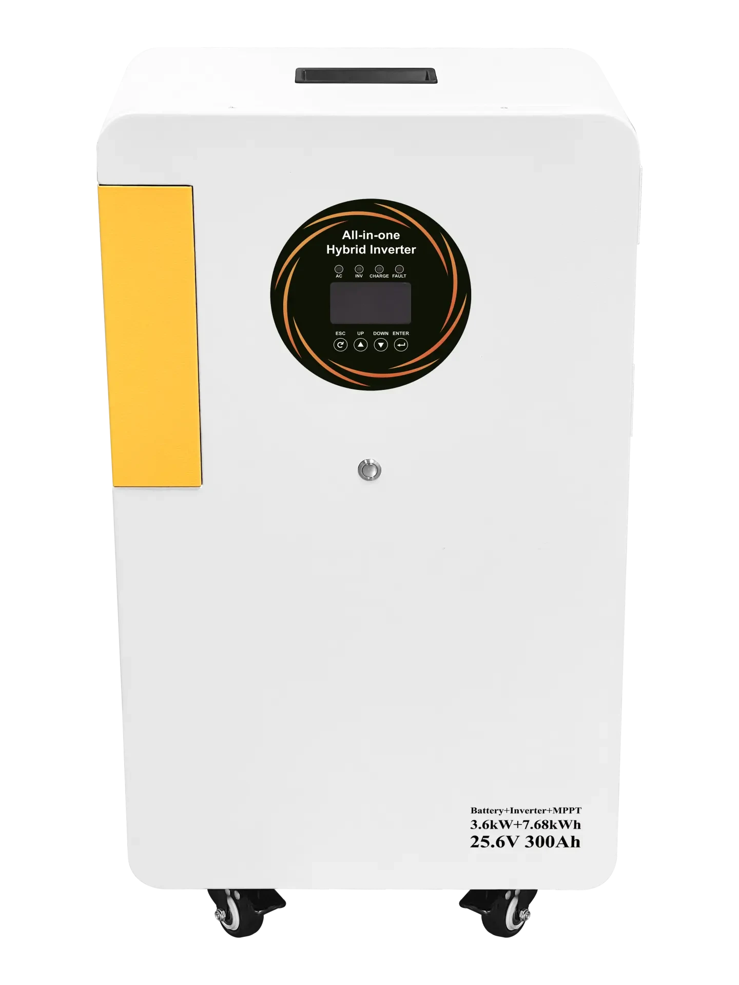 3.6kW inverter +7.68 kWh battery pack