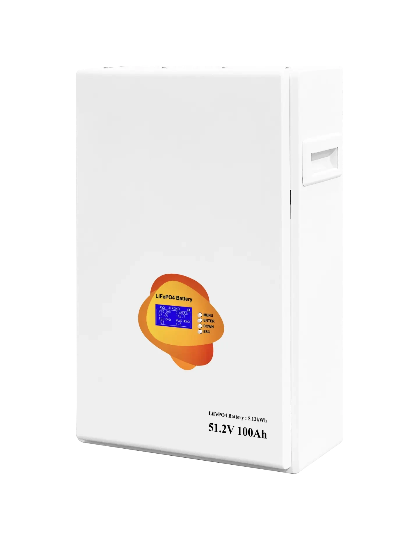 51.2V 100AH, 5KW.H