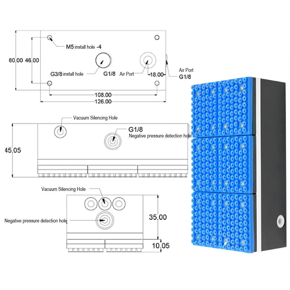 PCB Vacuum Grippers ACBA-PCB-A view 7