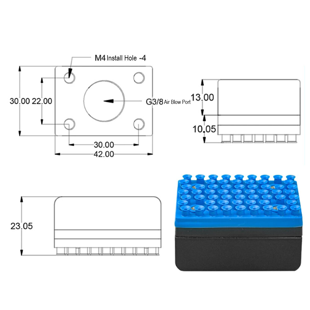 PCB Vacuum Grippers ACBA-PCB-A view 5