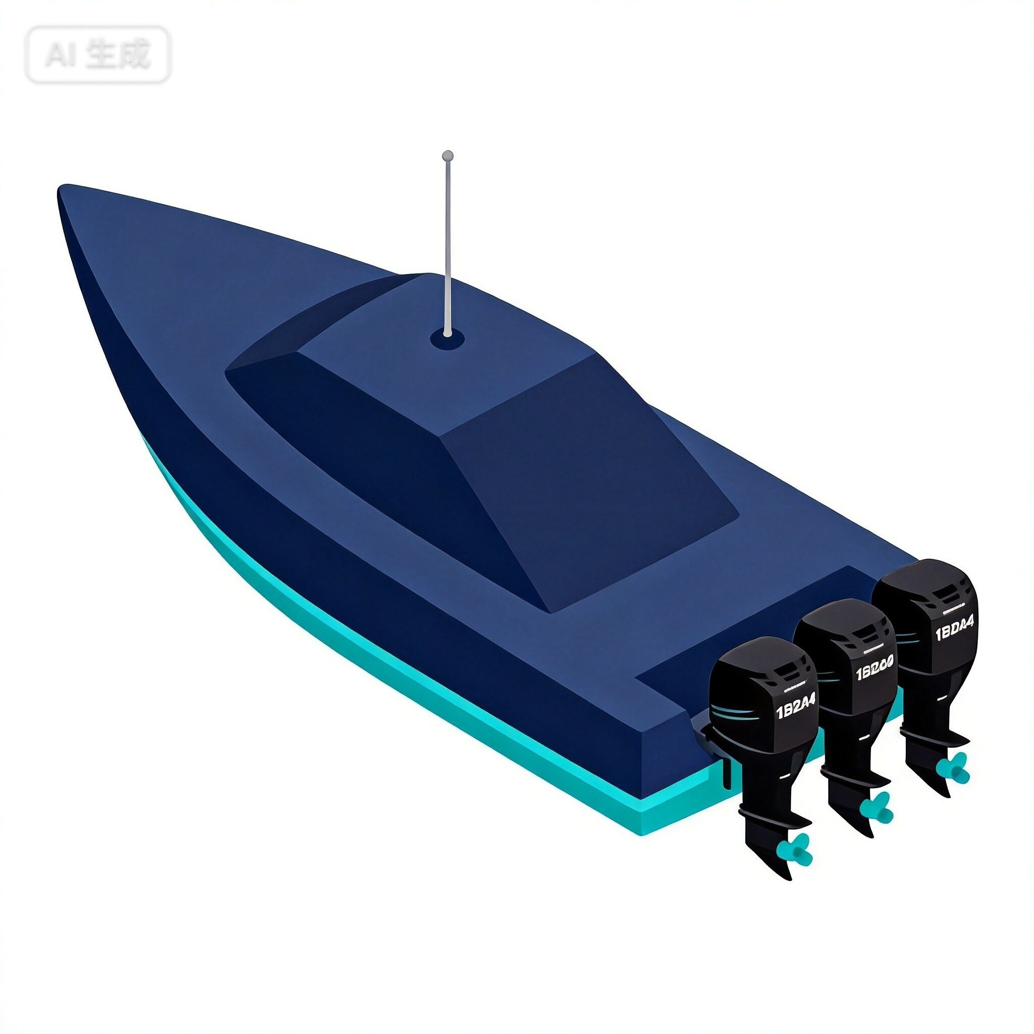 Outboard Engine Unmanned Surface Vehicle