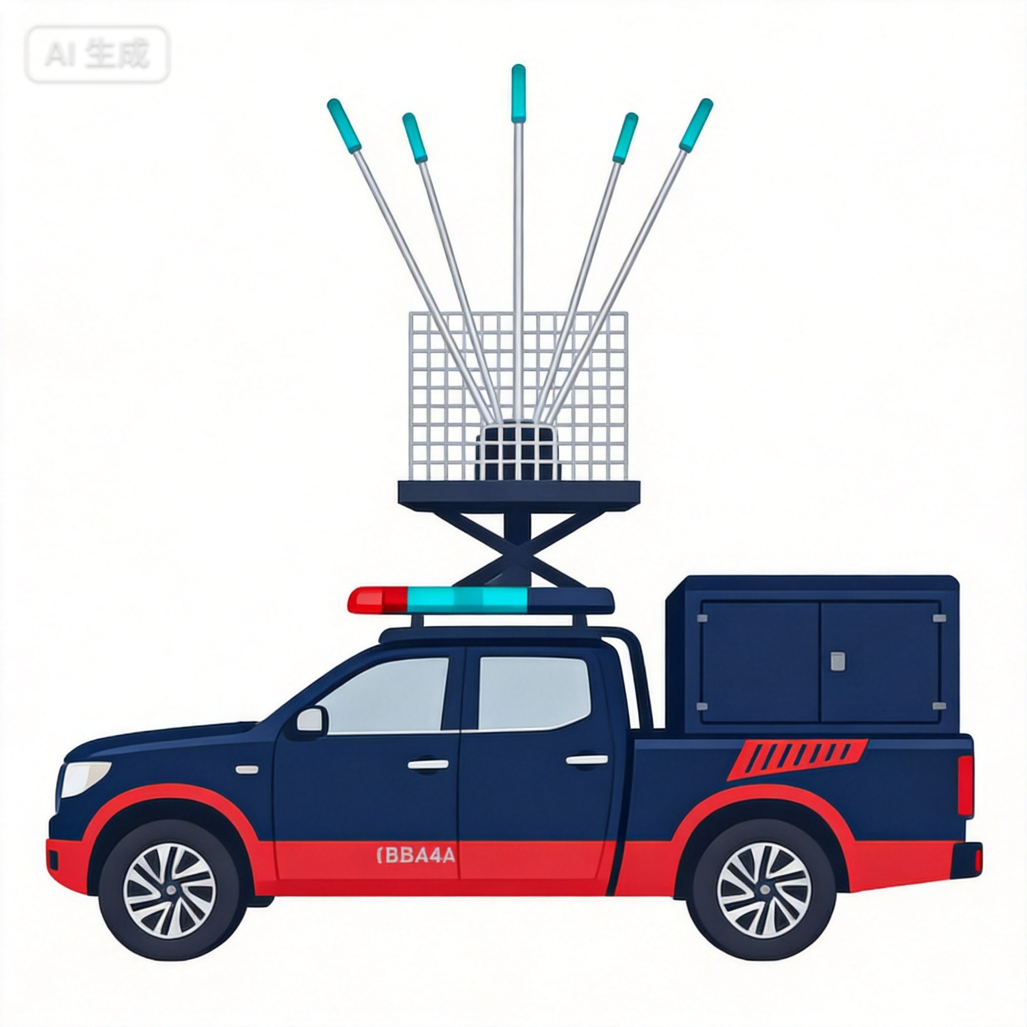 Vehicle-mounted anti-drone