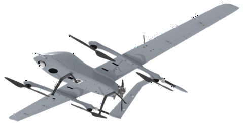 BDPT-EZT-FL150 VTOL Fixed-Wing UAV