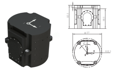 BDHD-EBL-IN-G90A High-Precision Inertial Navigation System