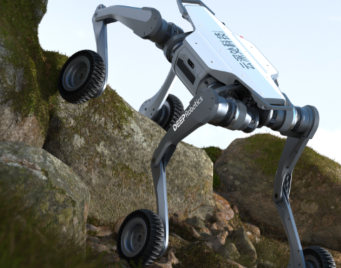 Leopard All-Terrain Wheeled-Legged Robot