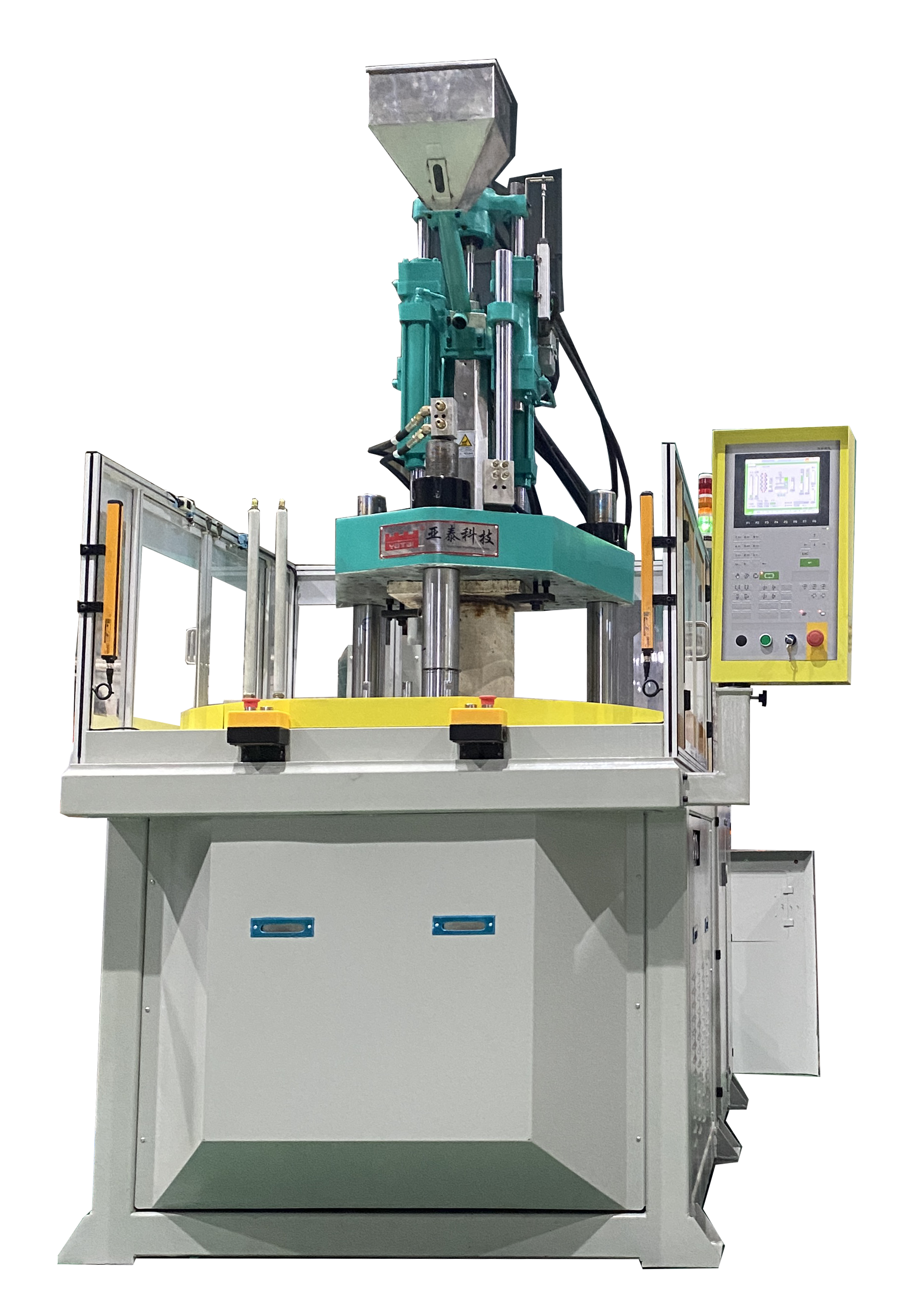 Vertical Disc Injection Molding Machine