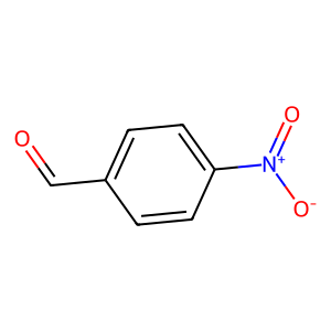 4-Nitrobenzaldehyde Structure