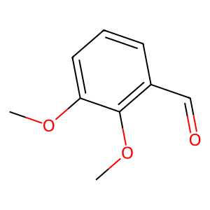 2,3-Dimethoxybenzaldehyde Structure