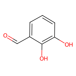 2,3-Dihydroxybenzaldehyde Structure
