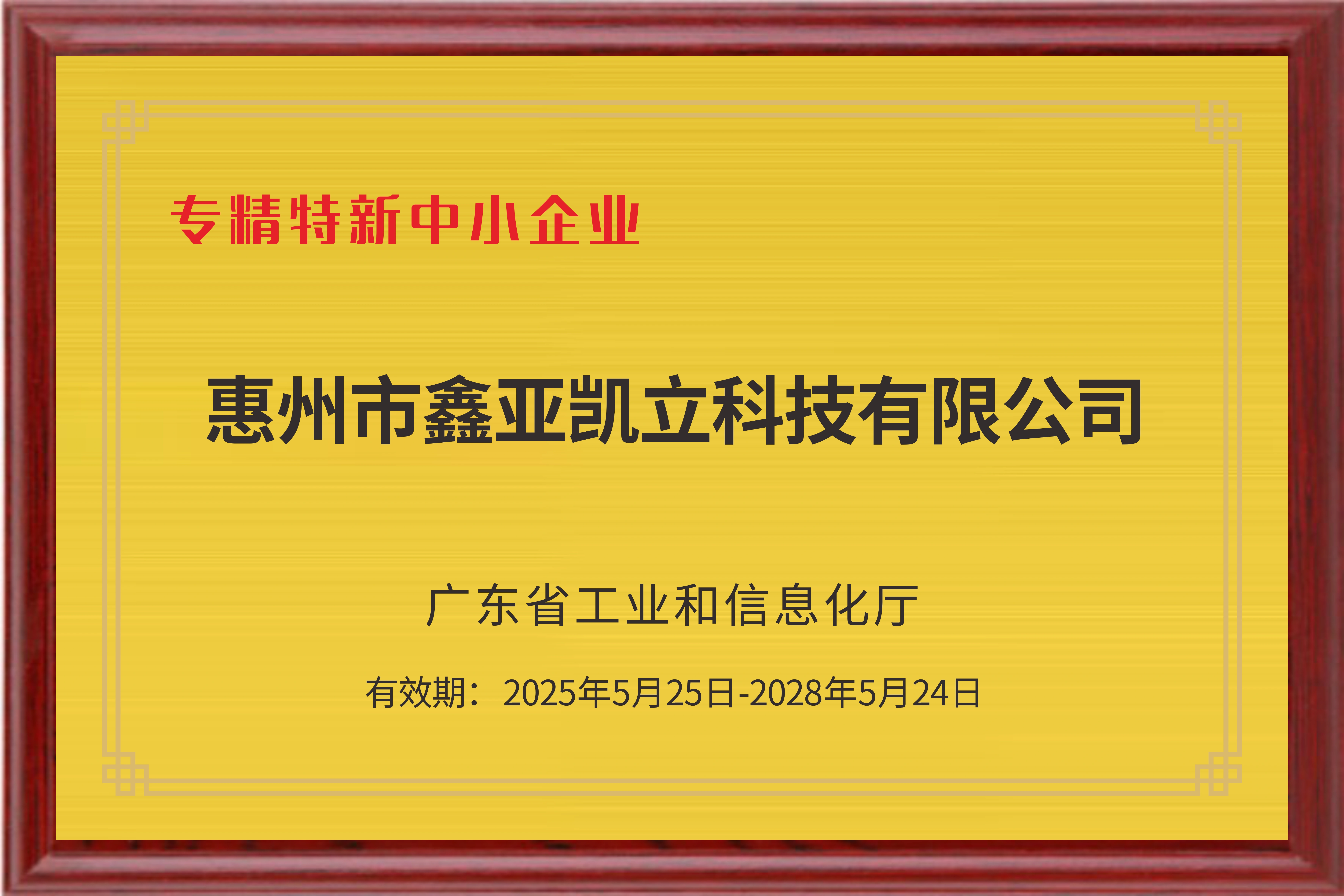 Guangdong Specialized & Innovative SME