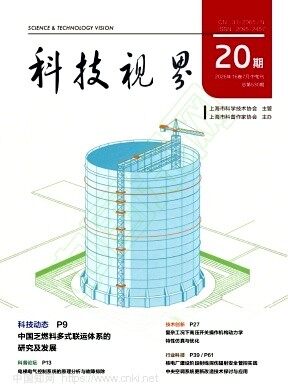 科技视界期刊封面