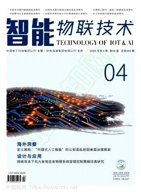 智能物联技术期刊封面