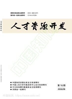 人才资源开发期刊封面