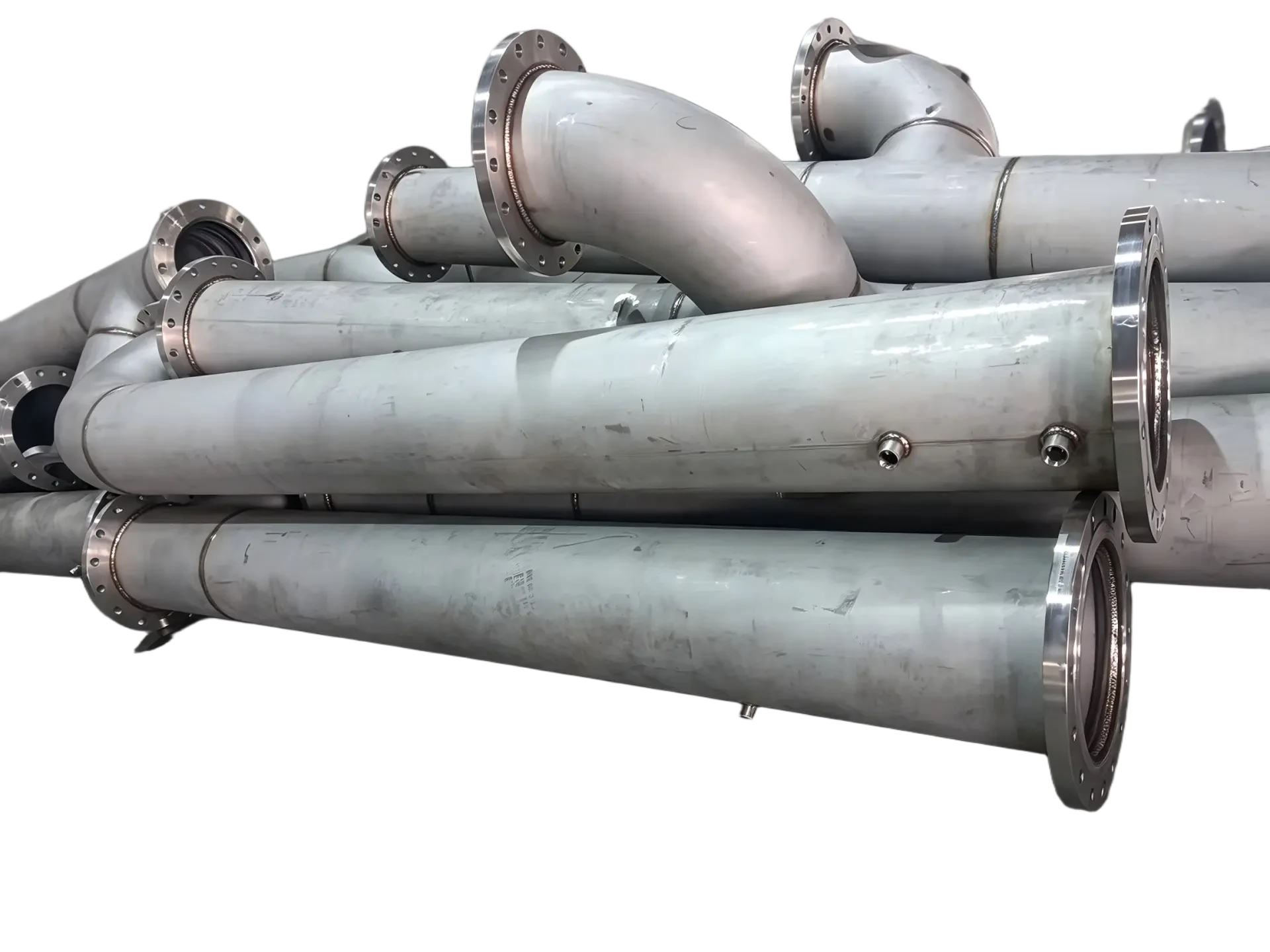 Stainless steel pipe production line at the Alicon facility
