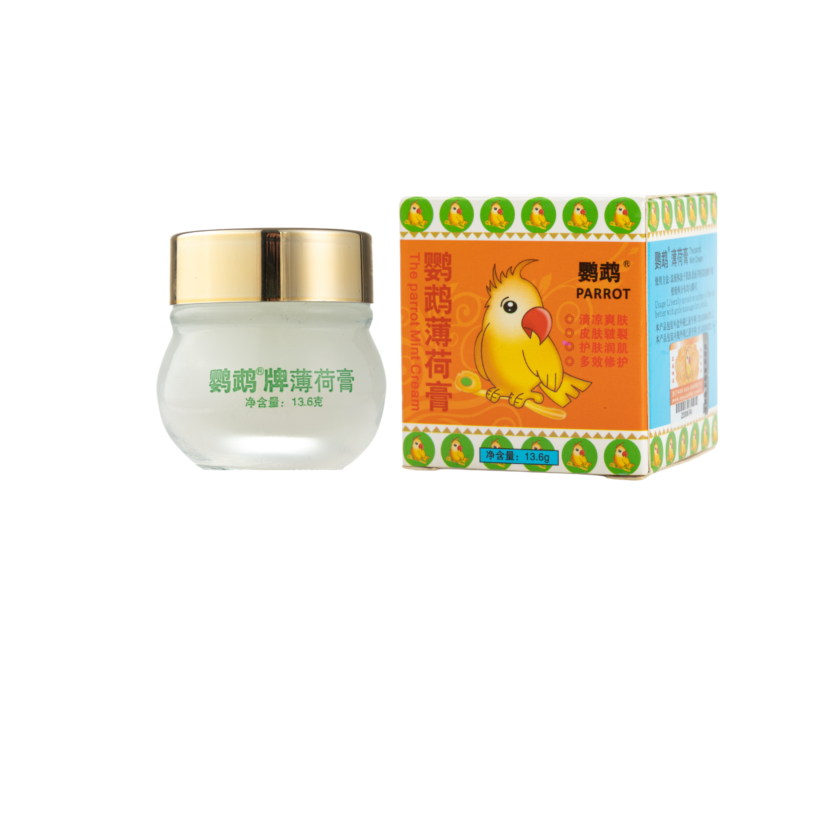 鹦鹉牌薄荷膏