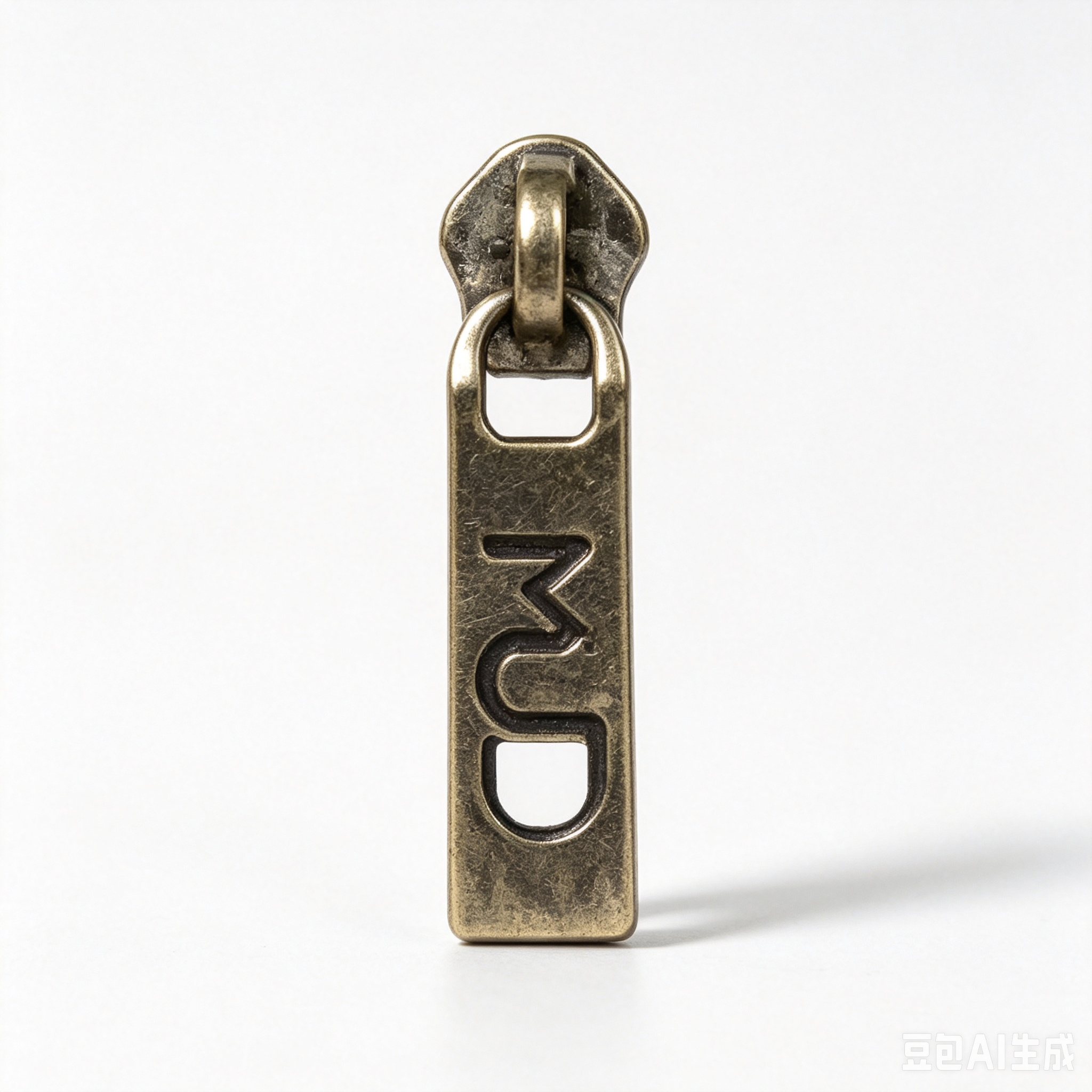 Bronze MCD Zipper Pull