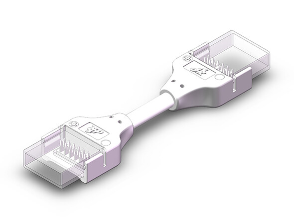 Waterproof 12mm PCB(14MM Tube) 6P SMD Connector