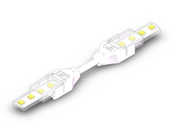 Waterproof 10mm PCB(12MM Tube) 2P SMD5050 Strip Connector