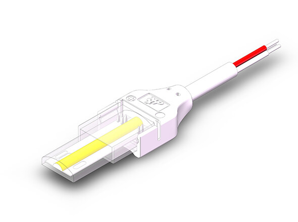 Waterproof 10mm PCB(12MM Tube) 3P COB Strip Connector view 3