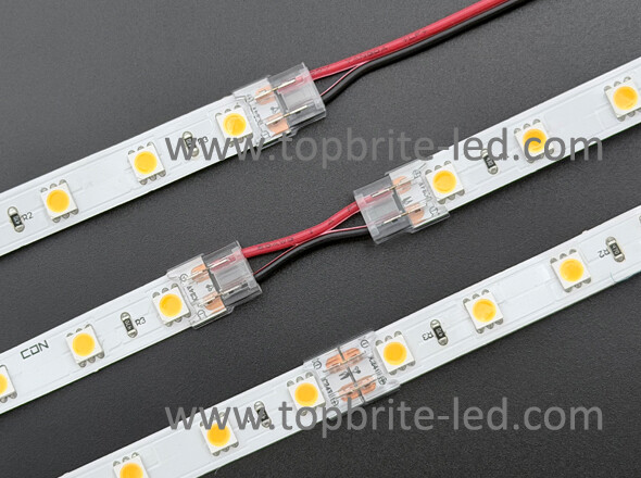 2-Pin Solder-free Connector (10mm SMD5050)