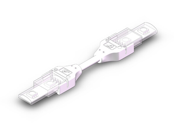 Waterproof 10mm PCB(12MM Tube) 4P SMD Strip Connector
