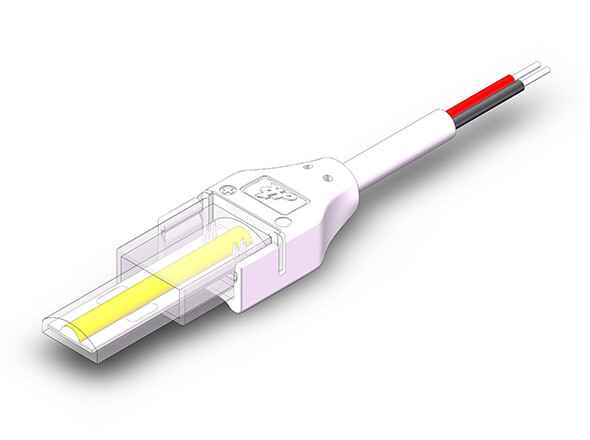 Waterproof 10mm PCB(12MM Tube) 2P COB/SMD Connector view 5