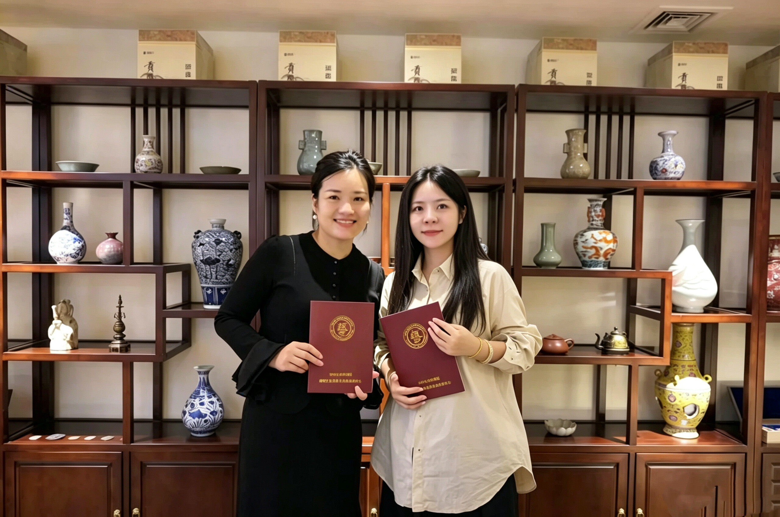 Group photo of Ningbo jewelry trade buyers