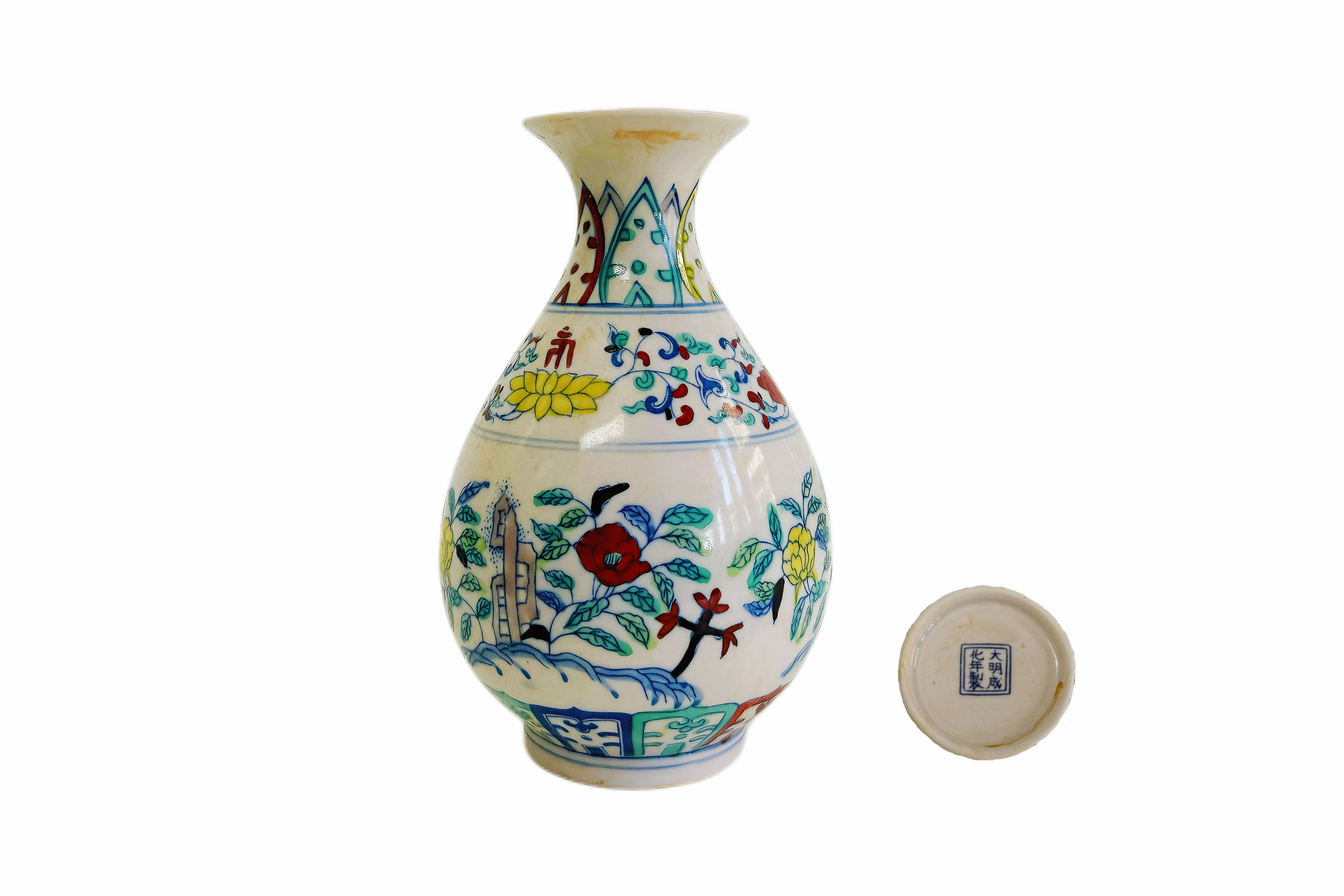 Chenghua Doucai Yuhu Chun Vase