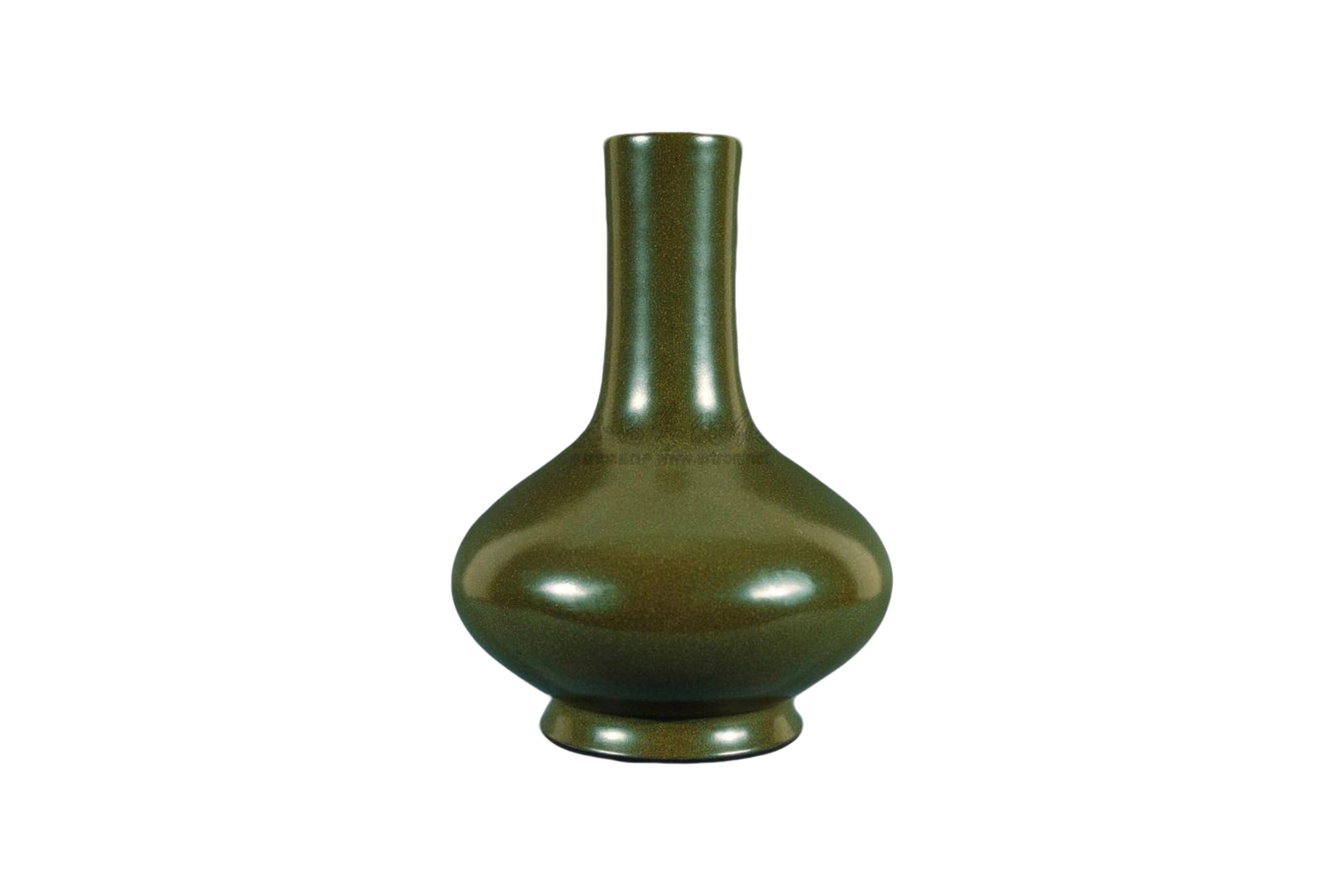 Qianlong Period, Tea-Dust Glazed Vase