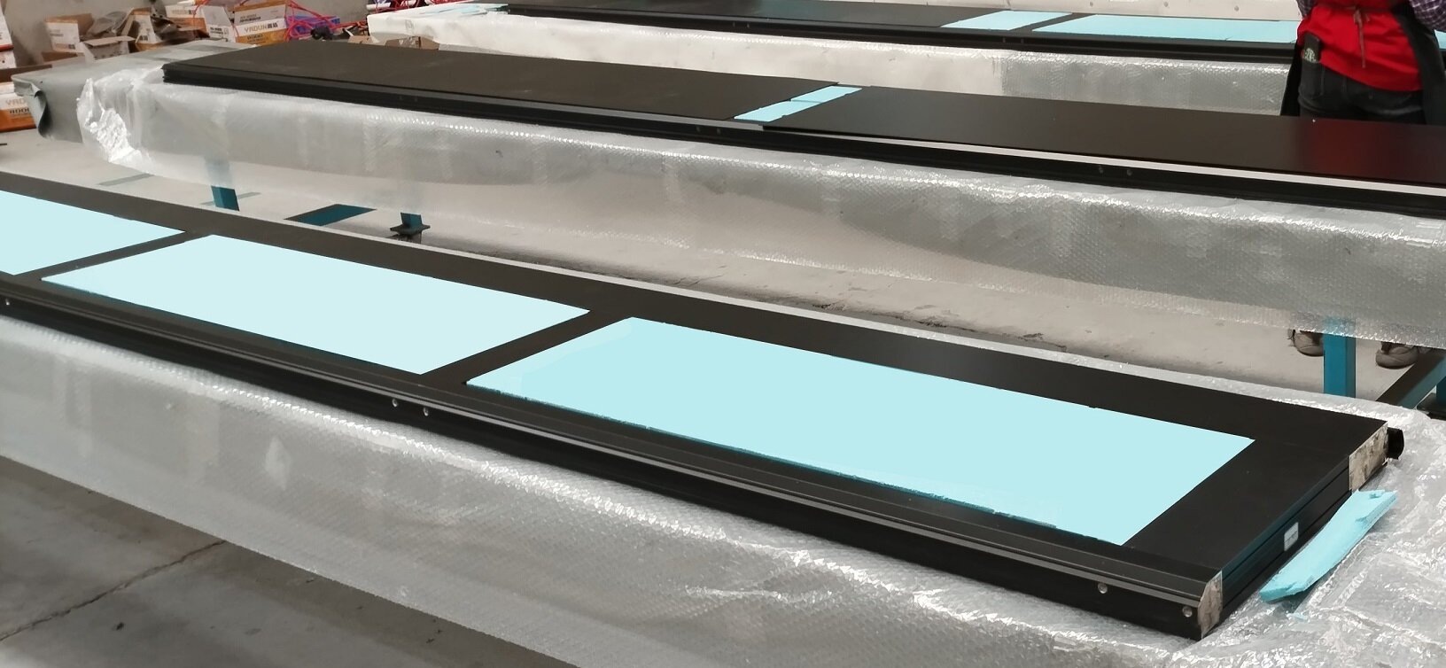 Thermal insulation performance of the 60mm aluminium sandwich panel core
