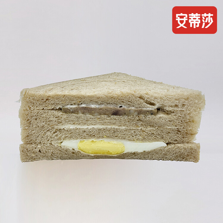 牛肉鸡蛋双拼三明治
