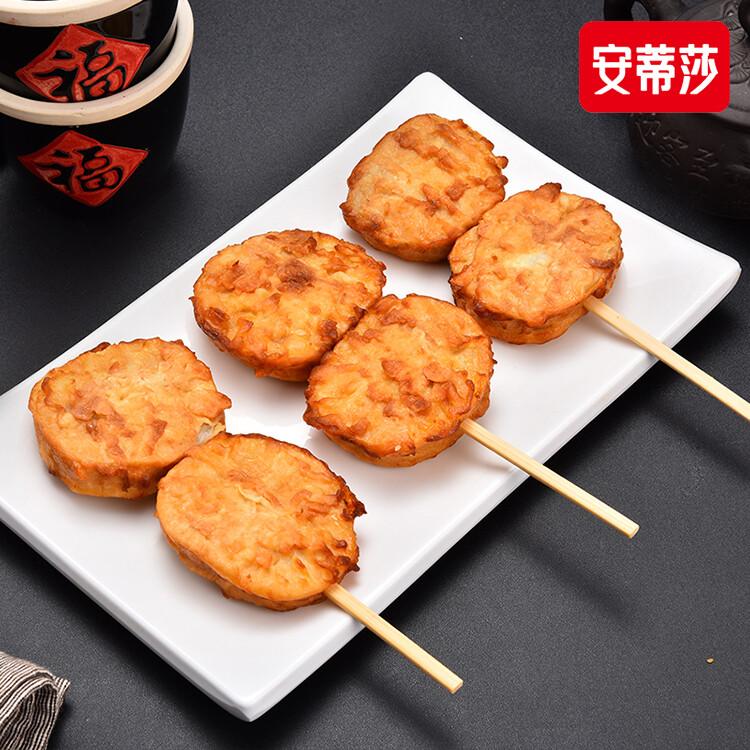 藕盒鸡肉串