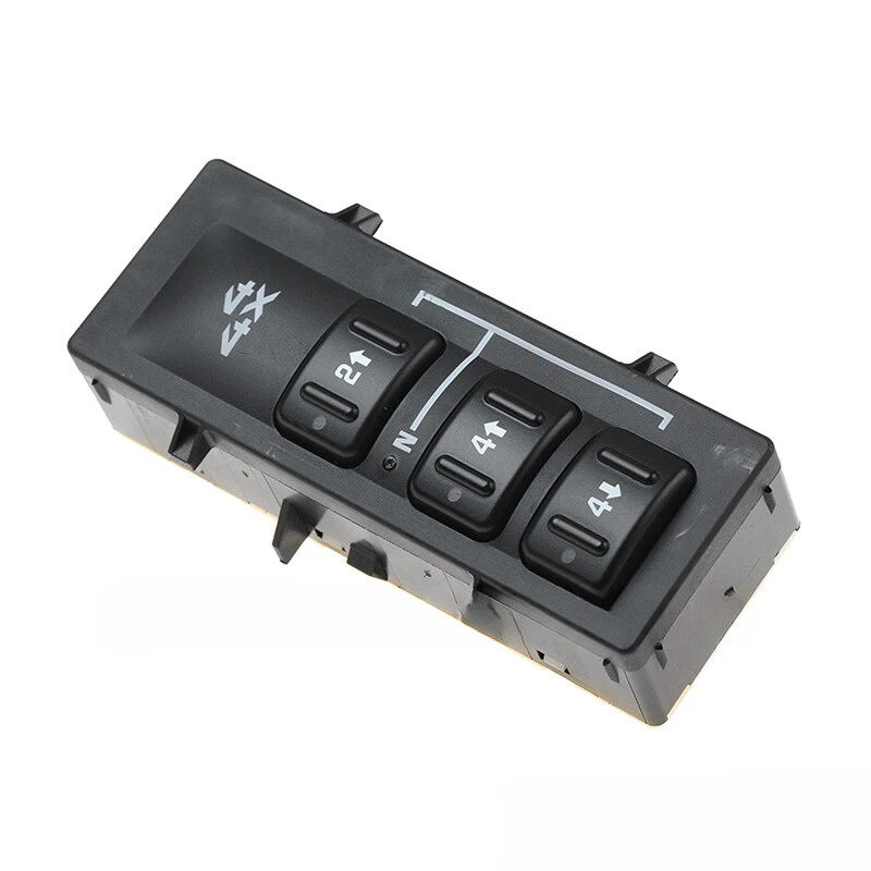 Transfer Case Selector Dash Switch E12375701CP, 15136040, 15164519, 19259312, SW8267