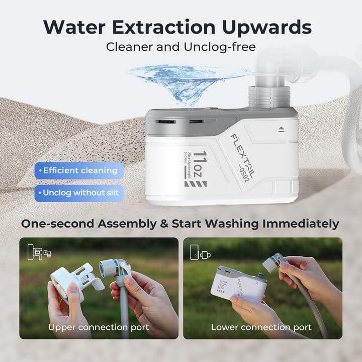 FLEXTAIL MAX Shower 7