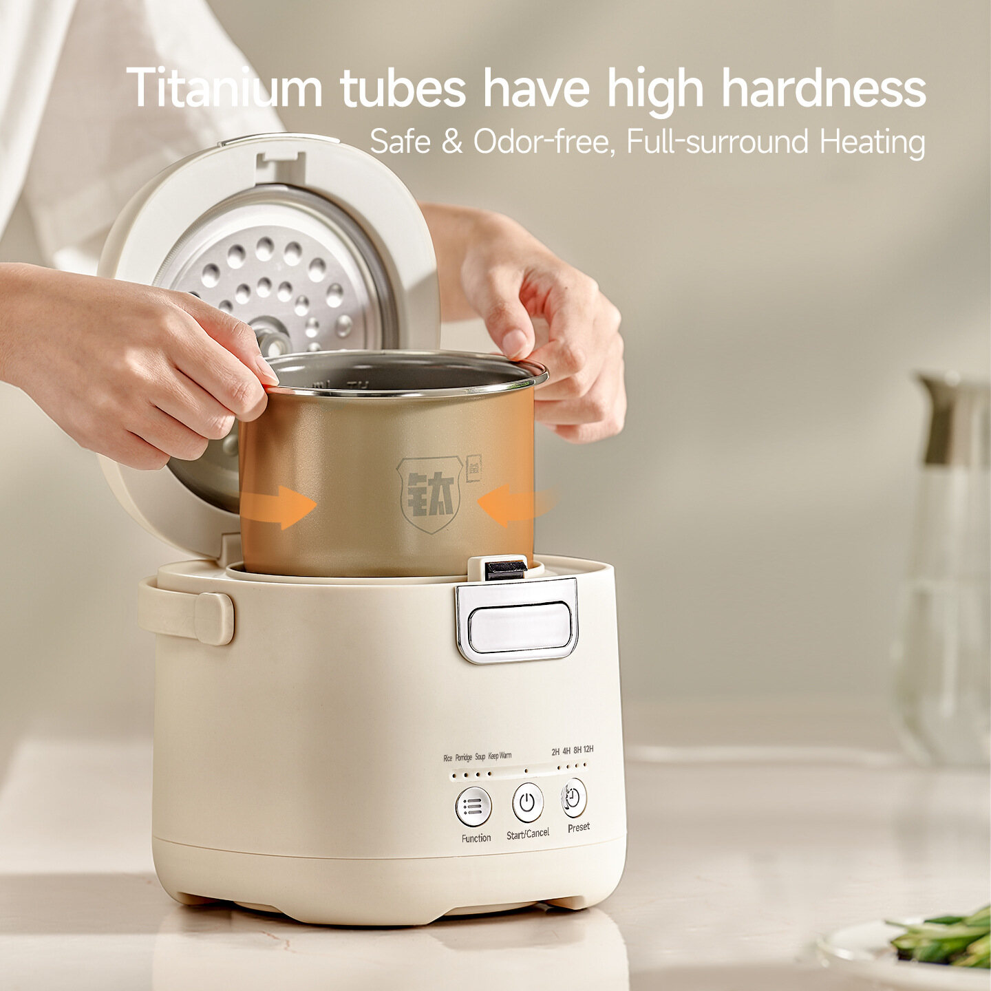 Mini Rice Cooker 1.2L 5