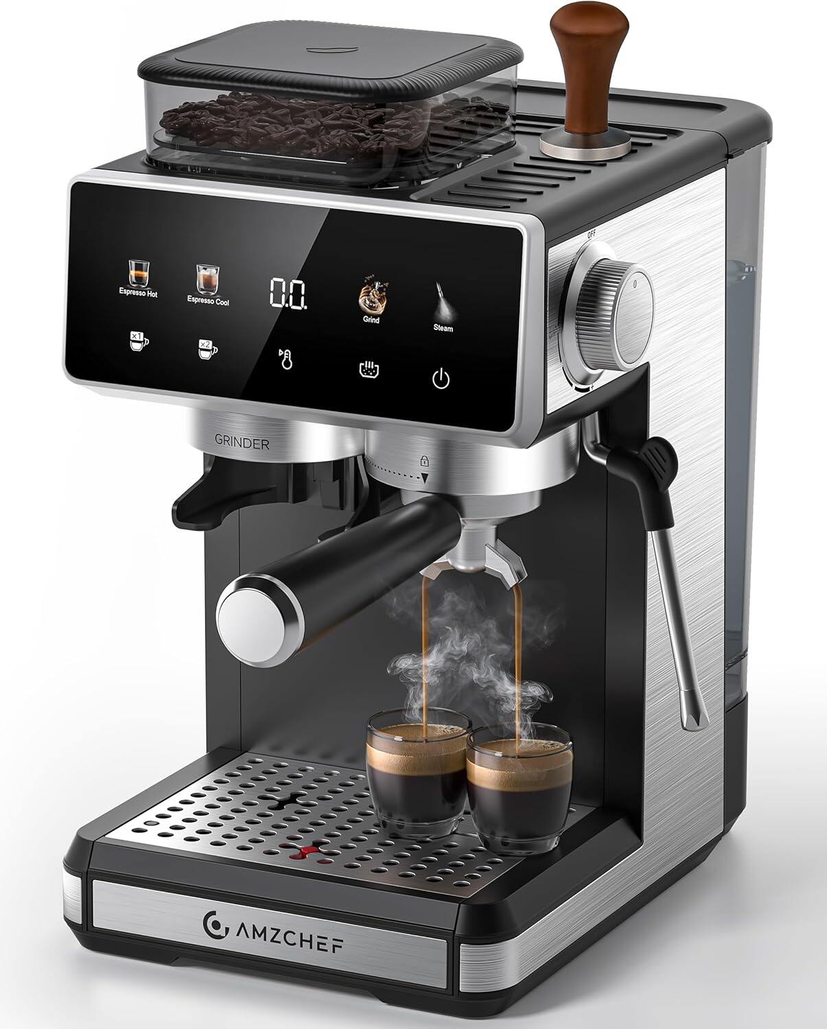 AMZCHEF 5566 Coffee Machine