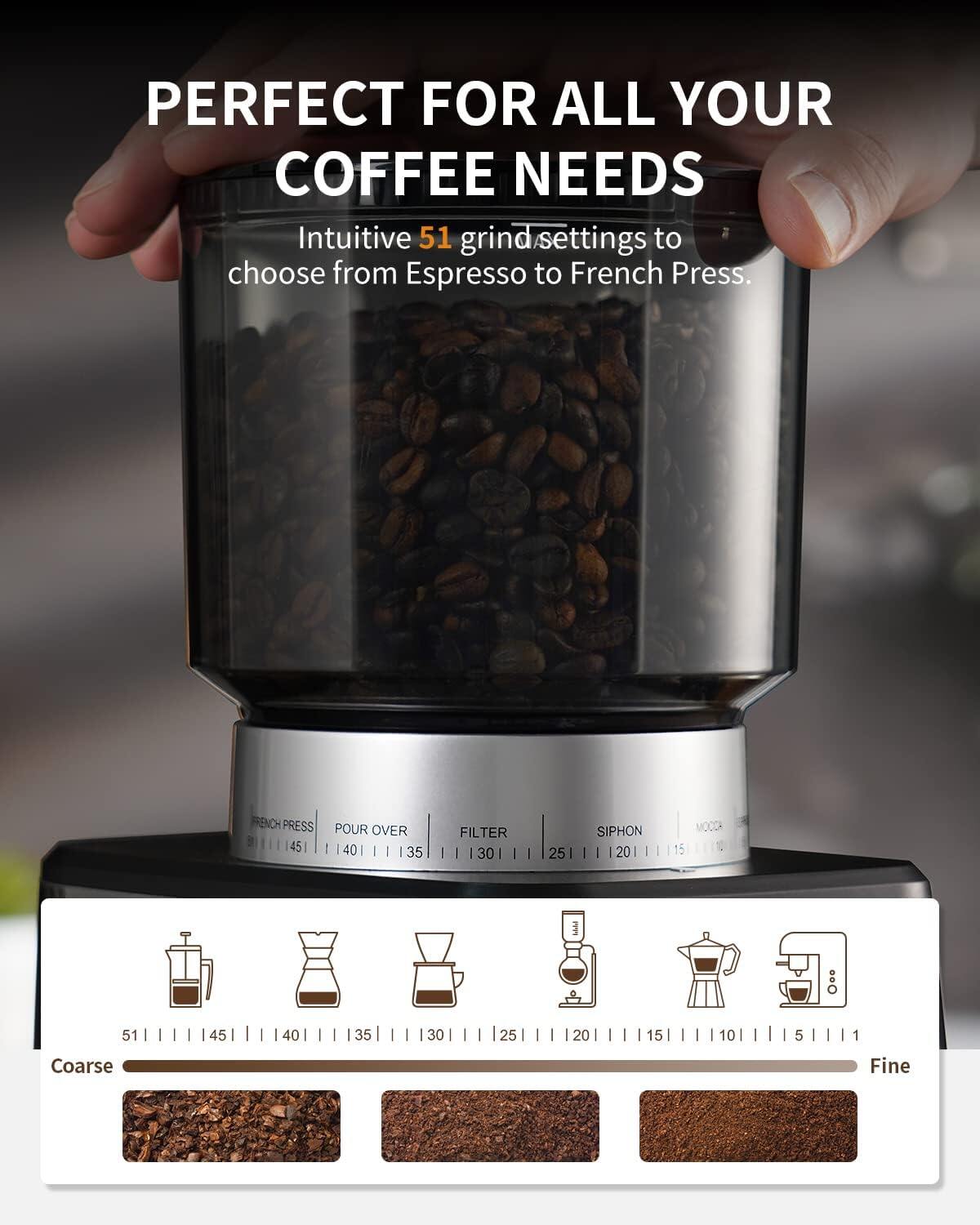 SHARDOR Coffee Grinder CG018 5