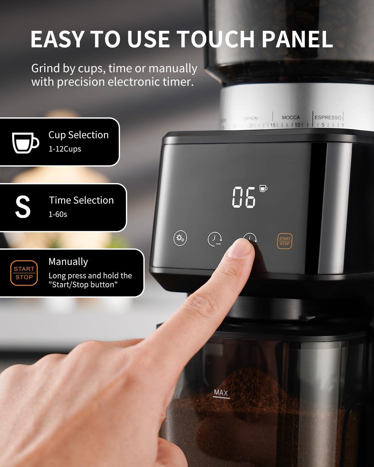 SHARDOR Coffee Grinder CG018 2