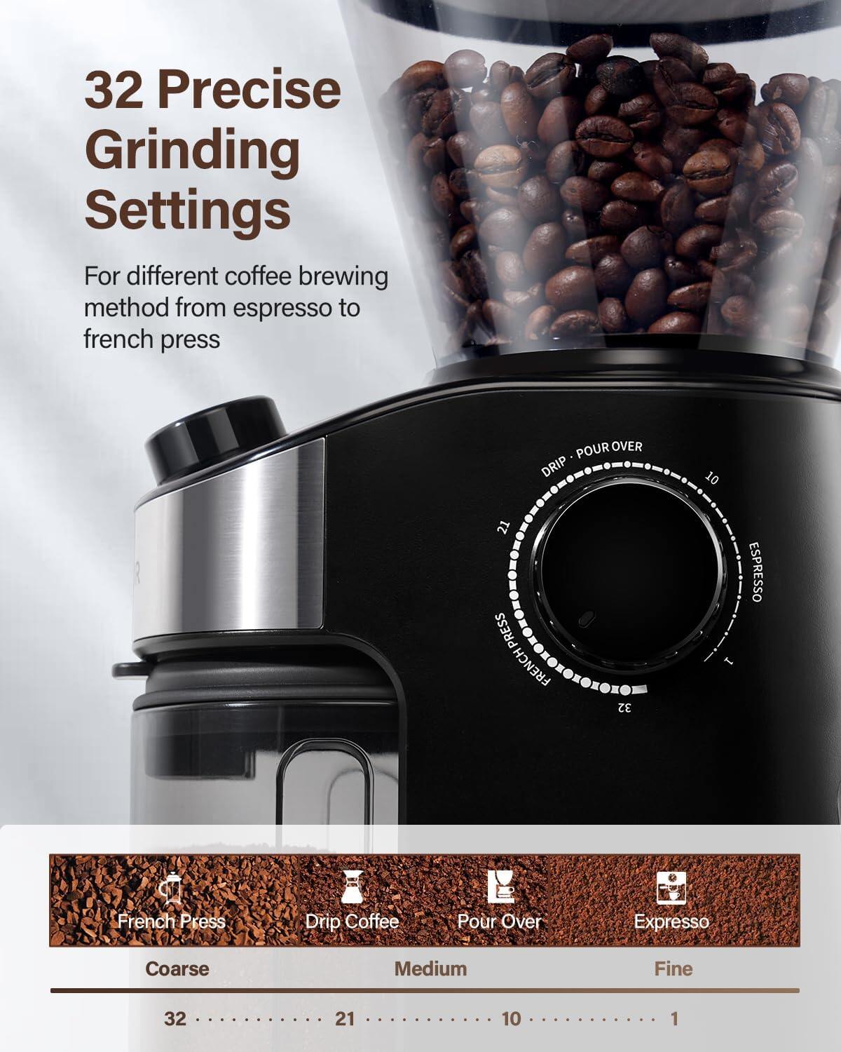SHARDOR Coffee Grinder CG836 2