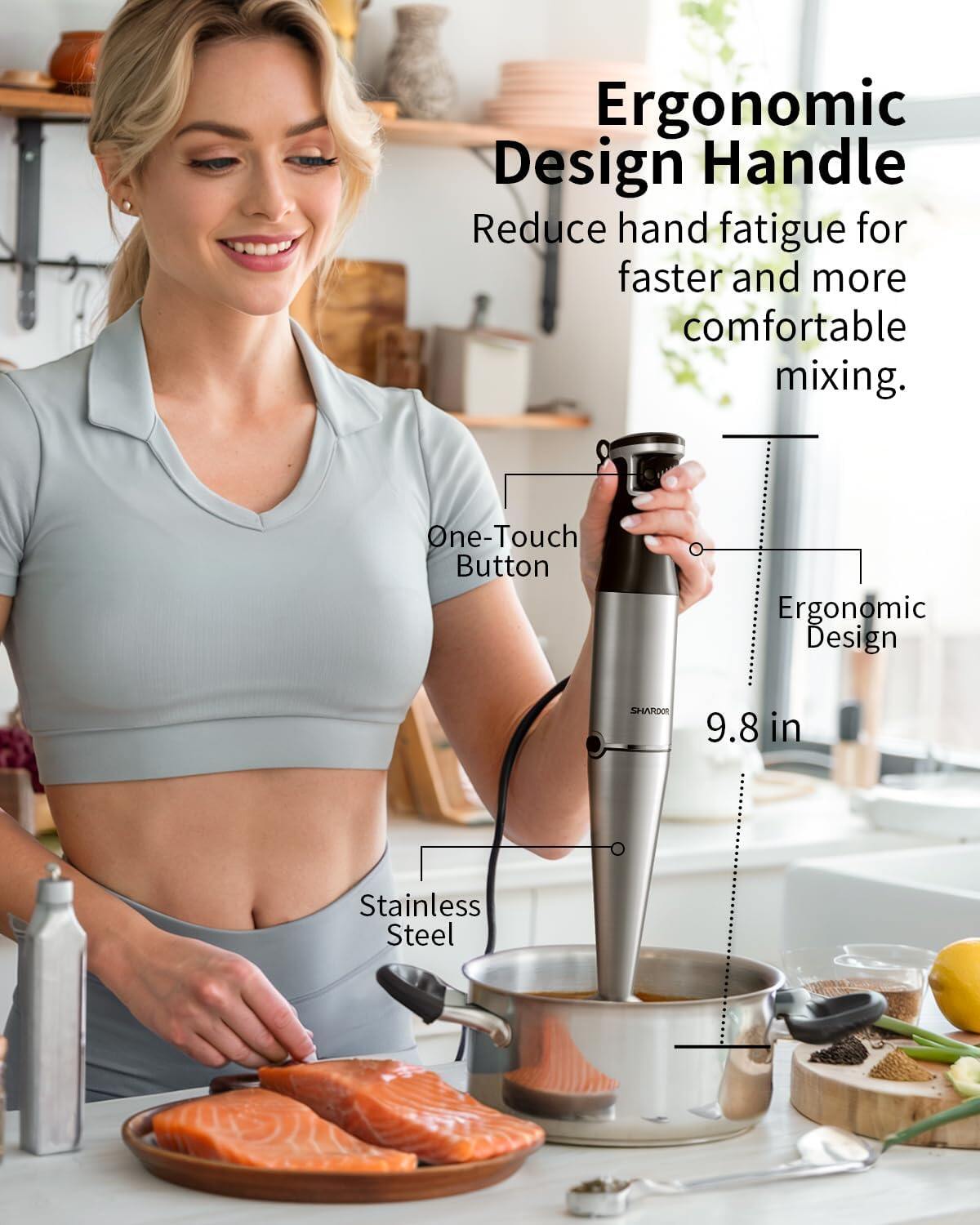 SHARDOR HB8805 Hand Blender 5